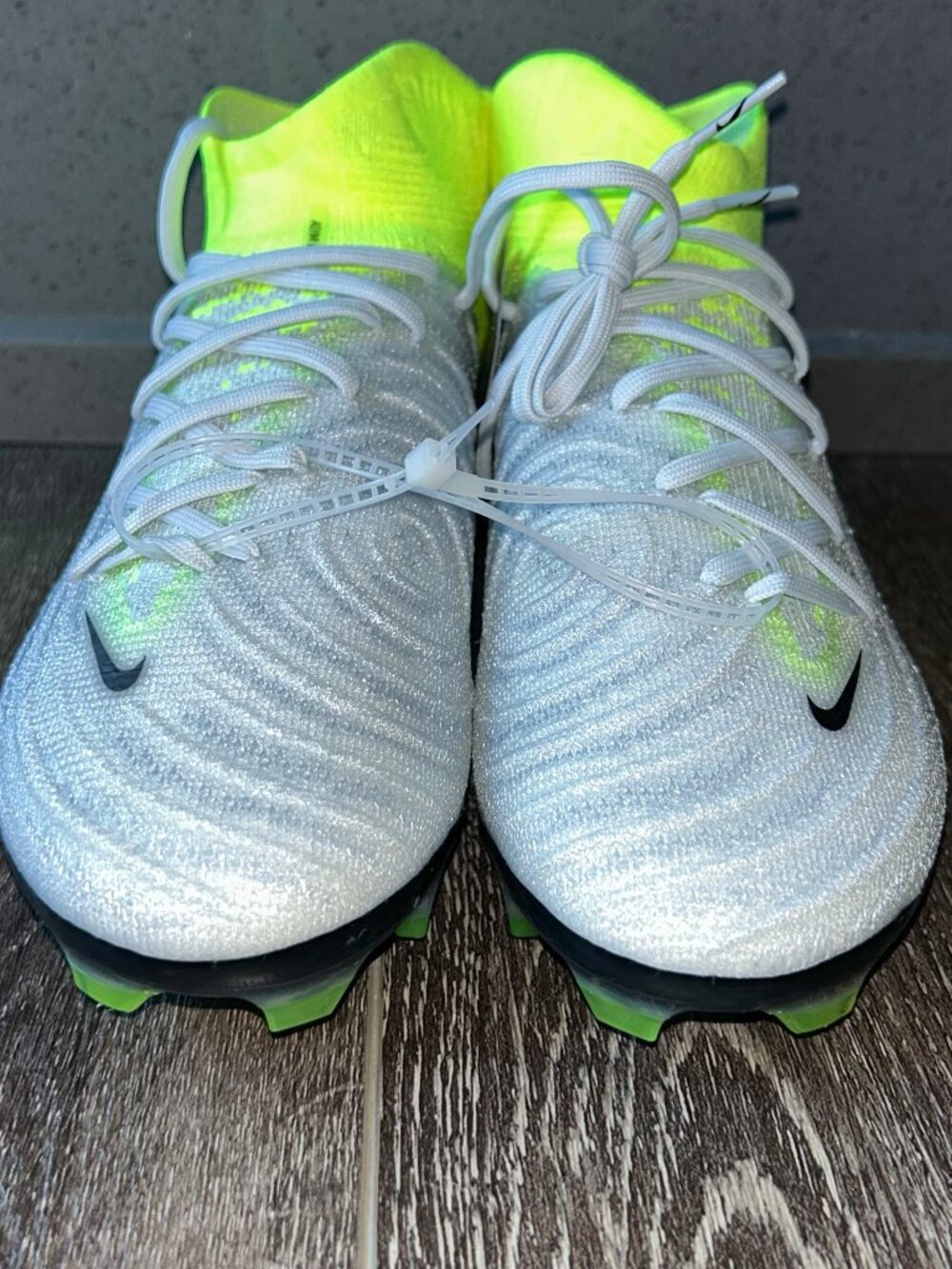 Nike Phantom Luna 2 Elite FG Grey Volt Soccer Cleats HF4358-003 Men Sz 6.5 NEW - Picture 3 of 7